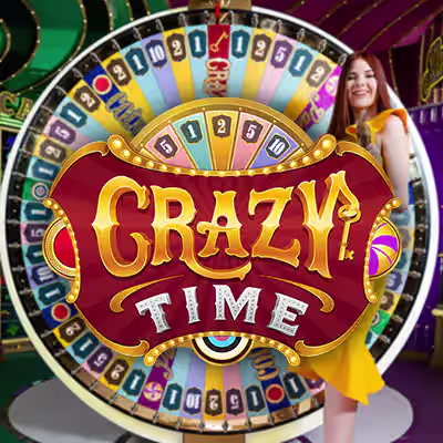 Crazy Time Live-Casino-Spiel von Evolution Gaming bei Aldi Slots Deutschland