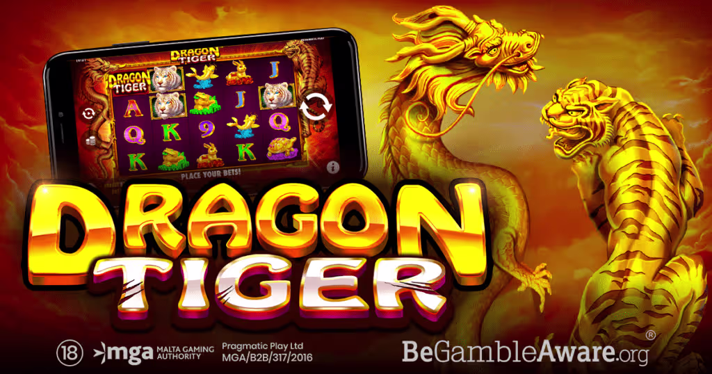 Dragon Tiger Live-Casino-Spiel von Evolution Gaming bei Aldi Slots Deutschland
