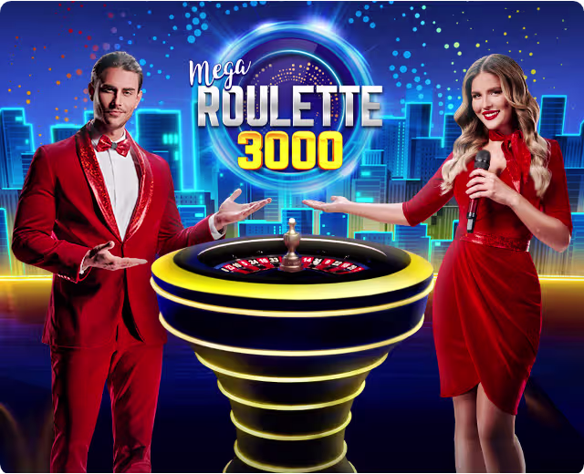 Mega Roulette 3000 Live-Casino-Spiel von einem Live-Anbieter bei Aldi Slots Deutschland