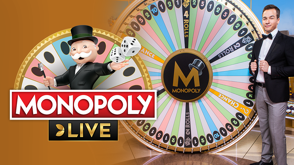 Monopoly Live Casino-Spiel von Evolution Gaming bei Aldi Slots Deutschland